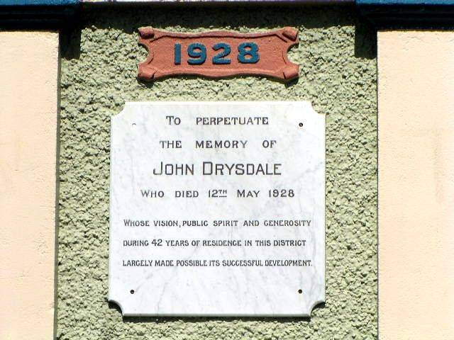 Drysdale Plaque 2 : 25-Aprl-2011