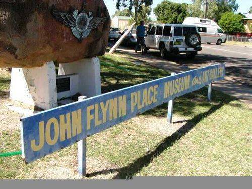 John Flynn Place Sign