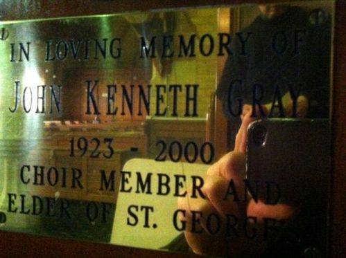 John Kenneth Gray : 12-July-2012