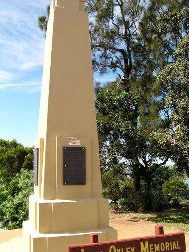 John Oxley Memorial Closeup