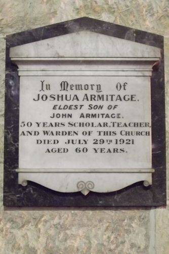 Joshua Armitage : March 2014