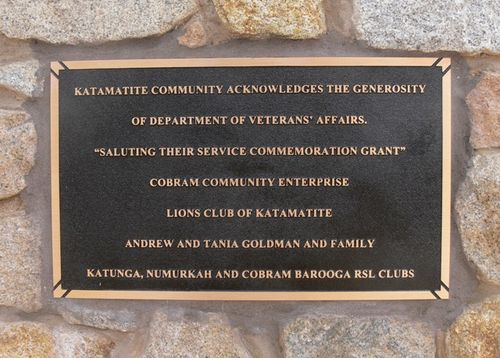 Katamatite & District War Memorial : 19-January-2013