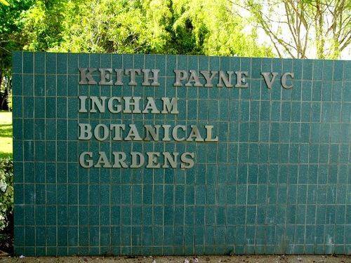 Keith Payne VC Botanical Gardens