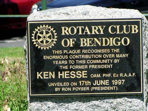 Ken Hesse Plaque