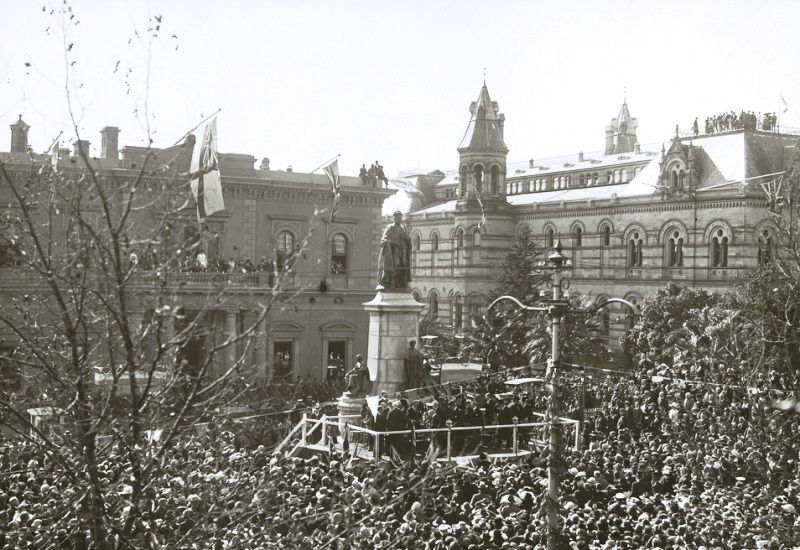 15-July-1920 : Unveiling : State Library of South Australia - B-71518-3
