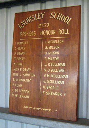 Knowsley State School Honour Roll : 26-February-2013