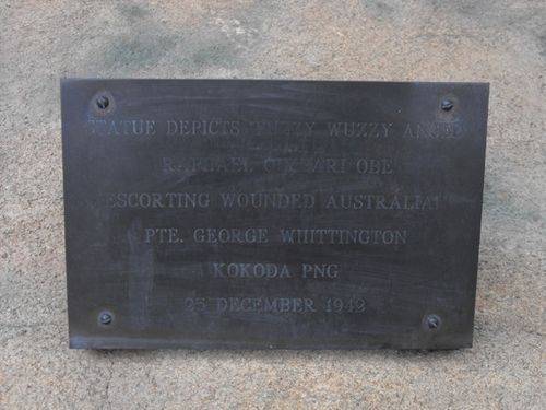 Kokoda Memorial Inscription 2 / May 2013