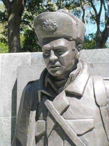 Korean War Soldier Closeup