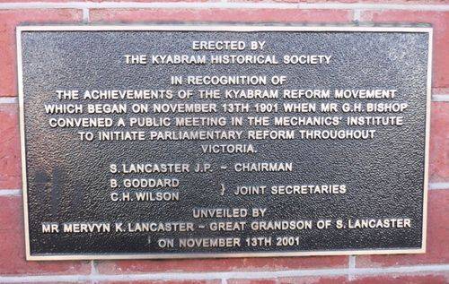 Kyabram Reform Movement : 21-July-2012