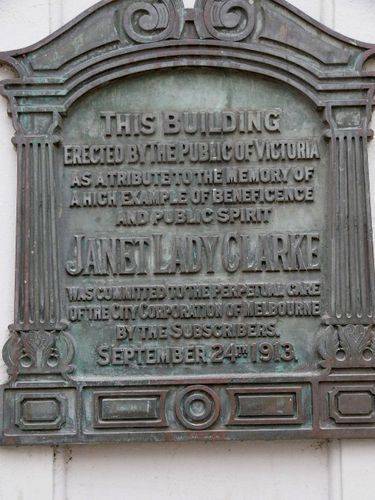 Lady Janet Clarke Memorial