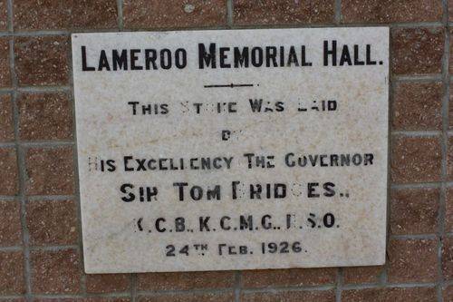 Lameroo Memorial Hall : 16-September-2012
