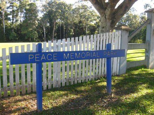 Peace Memorial Park Sign : 04-07-2009