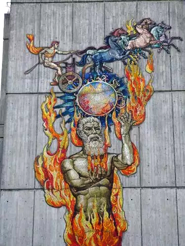 Legend of Fire Mural