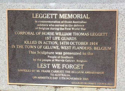 Leggett Memorial : 13-October-2012