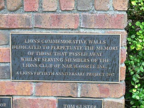 Lions Commemorative Walls : 03-November-2011