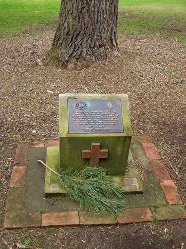 Lone Pine Plaque : 30-August-2014