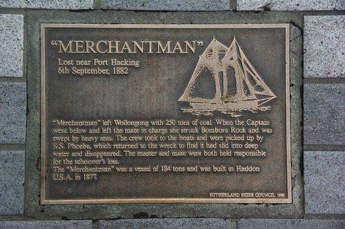 Lost Trading Vessel Merchantman Plaque