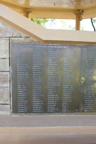 Loxton Soldiers Memorial : 16-July-2011