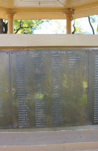 Loxton Soldiers Memorial : 16-July-2011