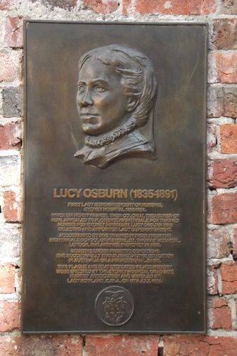 Lucy Osburn Plaque / April 2013