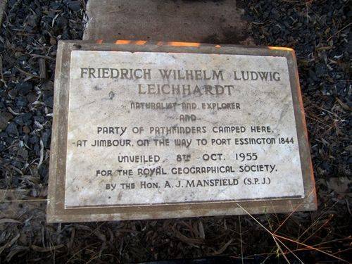 Leichhardt Plaque : 23-03-2011