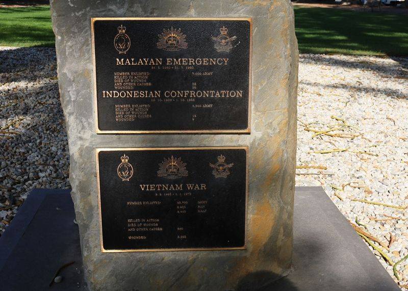 Malayan Emergency, Indonesian Confrontation & Vietnam War Memorial ...