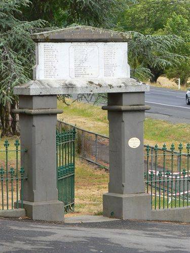 Malmsbury Memorial Gates