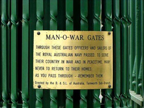 Man O War Gates Inscription 2