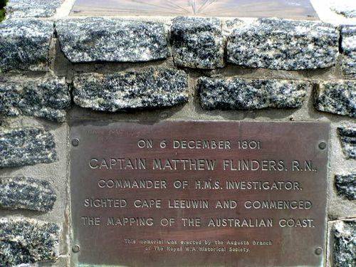 Matthew Flinders Memorial Inscription