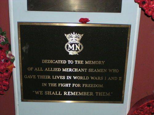 Merchant Navy Plaque