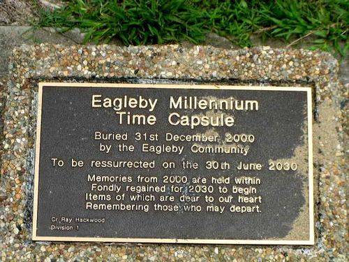 Millennium Time Capsule Plaque