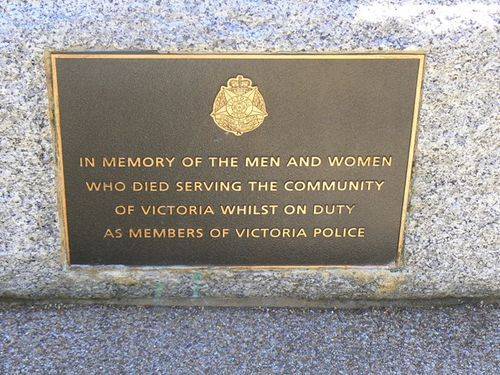Moe Police Memorial