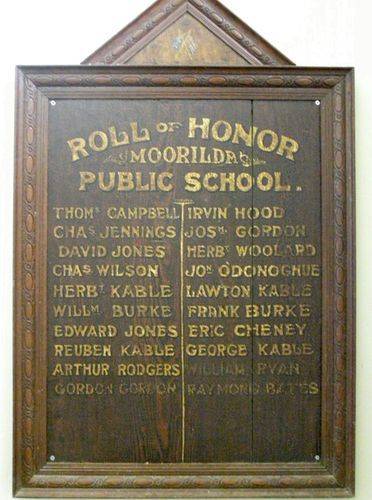 Moorilda Public School Honour Roll : 25-03-2014
