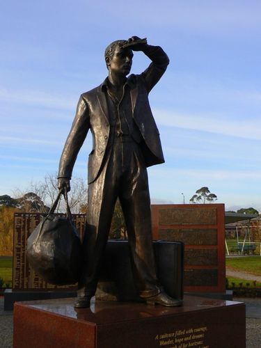 Morwell Immigration Monument 