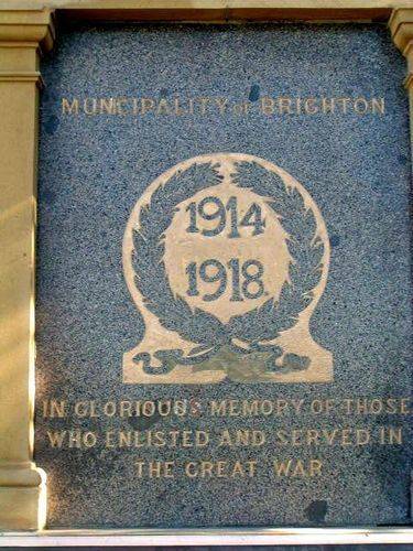 Municipality of Brighton War Memorial