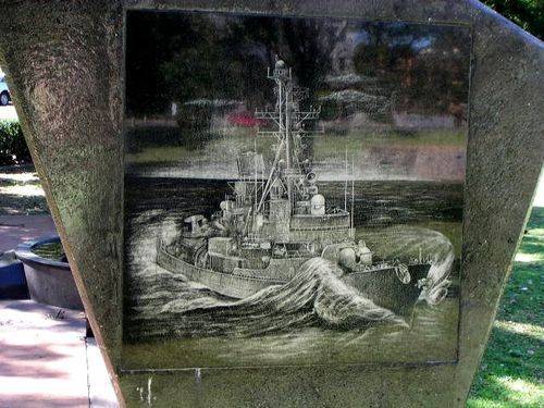 Navy Plaque Closeup