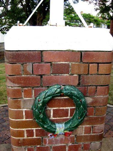 New Farm War Memorial Wreath: 14-03-2010