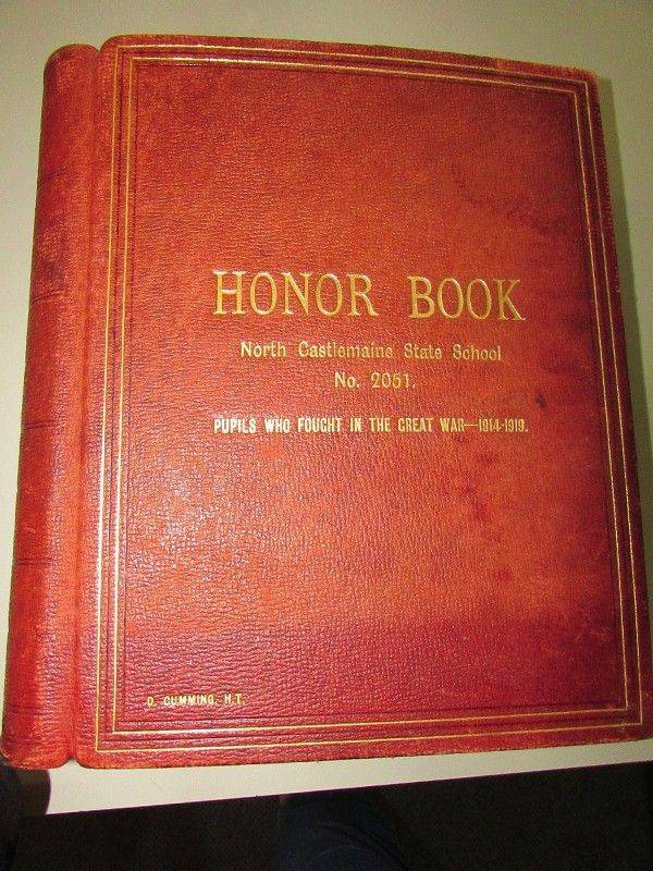Honour Book : 23-April-2015