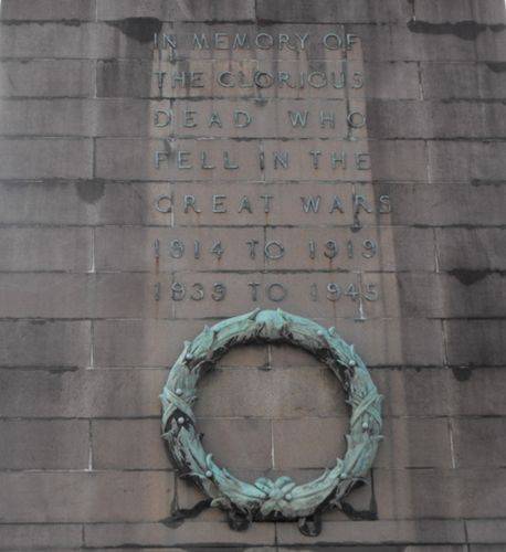 North Sydney War Memorial Inscription / May 2013