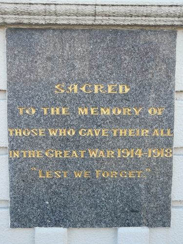 Northcote Cenotaph : 13-May-2012