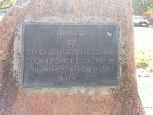 Norwood Primary School Centenary : 27-April-2013