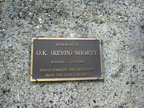 Kevin Shortt Plaque : 03-04-2013