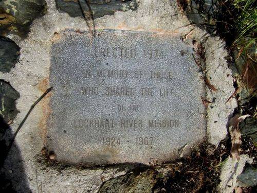 Lockhart River Mission Site Plaque : 29-11-2012