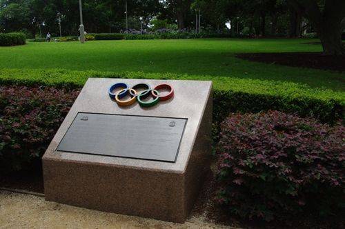 Olympic Memorial Plaque : 09-January-2013