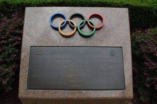 Olympic Memorial Plaque : 09-January-2013
