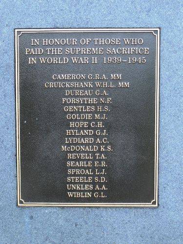Other Wars Memorial : 17-June-2011