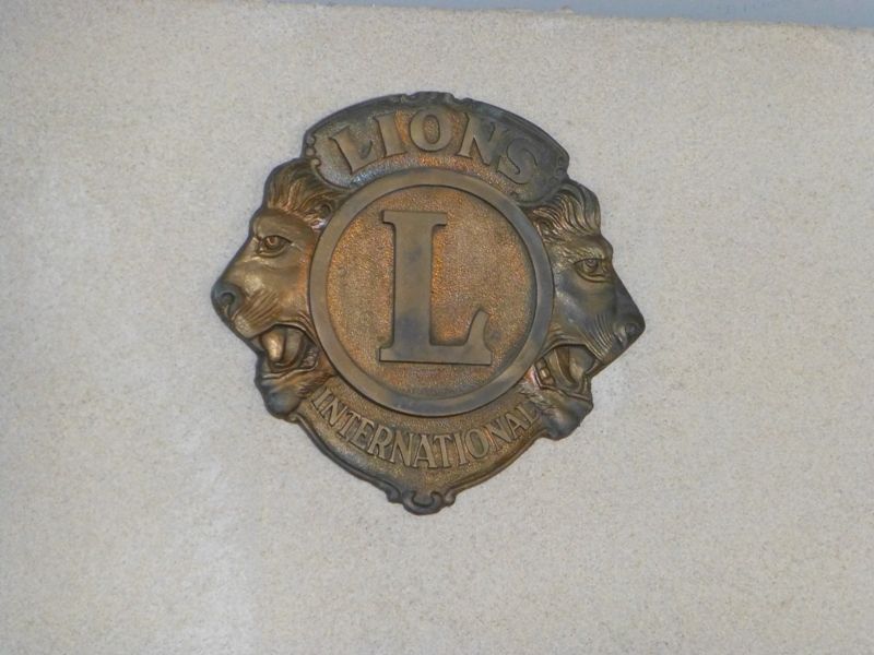 Lions Club Logo: 24-October-2014