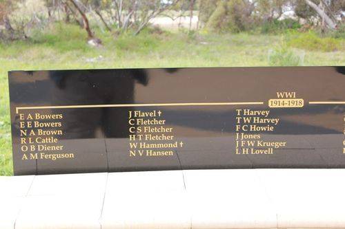 Peake War Memorial : 16-September-2012