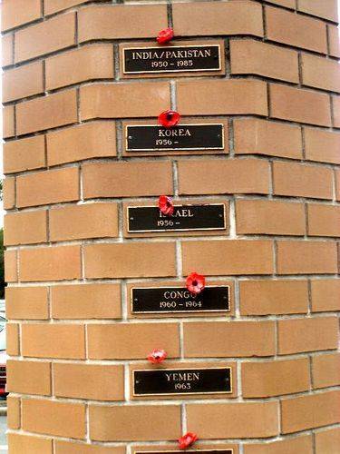 Pine Rivers  Peacekeeping Memorial Plaques