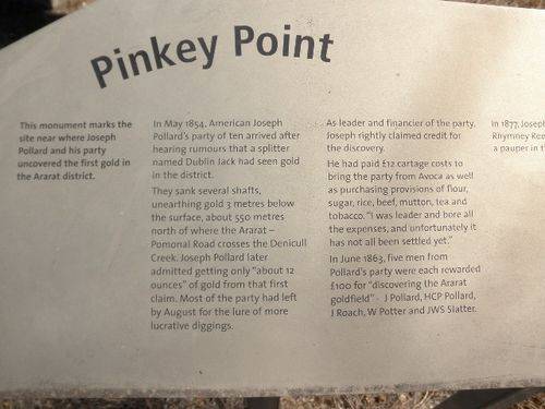 Pinkey Point Info Board : March 2014